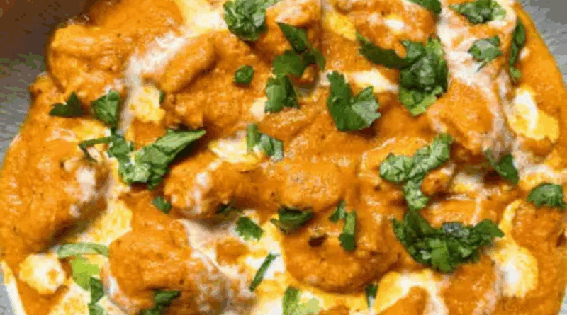 Butter Chicken ka Yogurt ya Greek