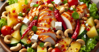 Salate ya sweet chilli ya kgogo