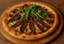 Pizza ya mogwapa ka Cheese ya Bulu le Jamo ya Fiki